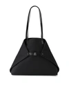 Akris Medium Ai Neoprene Tote In Black