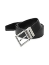 Bally Astor Reversible Cut-to-size Leather Belt In Black