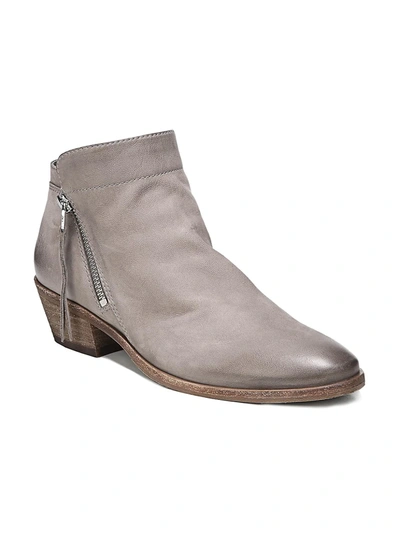 Sam Edelman Packer Leather Ankle Boots In Putty Leather