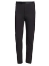 SAKS FIFTH AVENUE MEN'S COLLECTION TUXEDO WOOL TROUSERS,400096940695