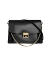 GIVENCHY MEDIUM GV3 LEATHER SHOULDER BAG,400097307556