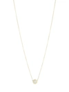 PHILLIPS HOUSE 14K YELLOW GOLD & DIAMOND MICRO INFINITY PLATE NECKLACE,400097451846
