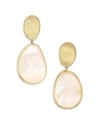 MARCO BICEGO WOMEN'S LUNARIA 18K YELLOW GOLD & WHITE MOTHER-OF-PEARL EARRINGS,400097786041