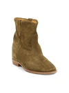 ISABEL MARANT CRISI SUEDE ANKLE BOOTS,400097938461