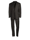 CANALI MEN'S REGULAR-FIT TWO-BUTTON WOOL-BLEND SUIT,400098008185