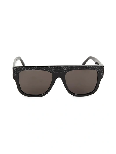 Alaïa Larabesque 54mm Square Sunglasses In Black