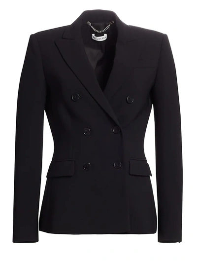 Altuzarra Indiana Double-breasted Jacket In Black