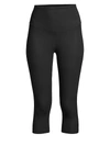 YUMMIE WOMEN'S TALIA CAPRI SHAPING LEGGINGS,400099800805