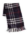 BURBERRY MEN'S THE CLASSIC GIANT CHECK CASHMERE SCARF,400219558321