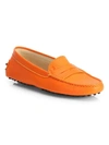 TOD'S GOMMINO LEATHER DRIVING LOAFERS,413404157469