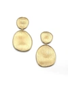 MARCO BICEGO WOMEN'S LUNARIA 18K YELLOW GOLD DOUBLE-DROP EARRINGS,416218631453
