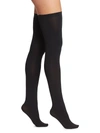 WOLFORD WOMEN'S WOLFORD X MUGLER FATAL STAY-UP 80 THIGH-HIGHS,428728243033