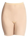Wolford Tulle Control Shorts In Nude