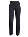 Lafayette 148 Cropped Bleecker Pants In Black