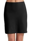 Commando Half Slip Microfibre Skirt In Black