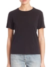 The Row Women's Wesler Cotton T-shirt In Black