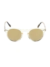 OLIVER PEOPLES MEN'S GREGORY PECK 47MM ROUND SUNGLASSES,400090978230
