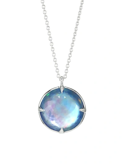 Ippolita Women's Rock Candy Sterling Silver & Triplet Bottle Cap Double-sided Pendant Necklace