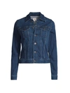 AG WOMEN'S ROBYN DARK WASH DENIM JACKET,0400010494142