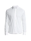 ETON MEN'S SOFT CASUAL SLIM-FIT PIQUE COTTON SPORT SHIRT,400010464372