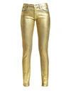 TRE BY NATALIE RATABESI WOMEN'S THE GOLD EDITH SKINNY PANTS,0400099521807