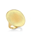 MARCO BICEGO LUNARIA 18K YELLOW GOLD ENGRAVED COCKTAIL RING,400010639795