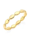 ALBERTO MILANI VIA SENATO 18K YELLOW GOLD BANGLE BRACELET,400010827060