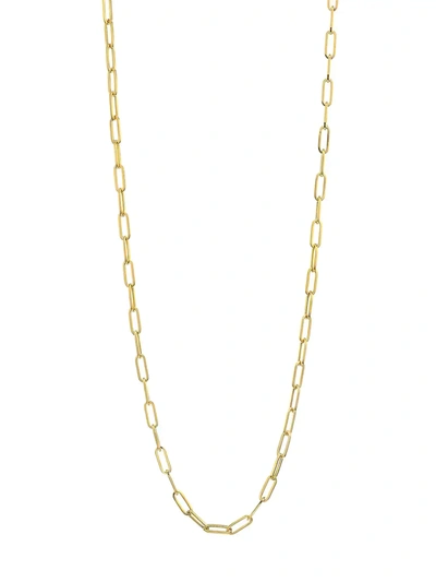 Alberto Milani Women's Millennia 18k Yellow Gold Chain Link Necklace