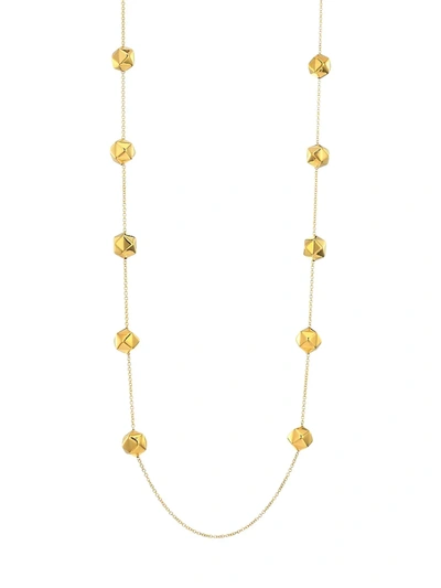 Alberto Milani Women's Millennia 18k Yellow Gold Geometric Chain Necklace