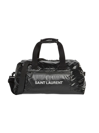 Saint Laurent Sport Duffel Bag In Black