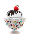 JUDITH LEIBER ICE CREAM SUNDAE SPRINKLES CRYSTAL CLUTCH,400010735427