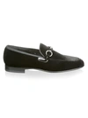 SAKS FIFTH AVENUE COLLECTION BY MAGNANNI VELVET LOAFERS,400010772436