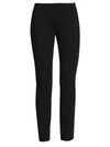 Eileen Fisher Slim-fit System Stretch Ponte Pants In Black