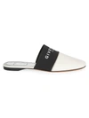 GIVENCHY BEDFORD FLAT LEATHER MULES,400096077377