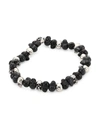 ALEXANDER MCQUEEN MEN'S BEADED SKULL BRACELET,400010825924