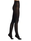Natori Women's Firm Fitting Opaque Control Top 2-pk. Tights In Black