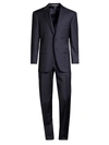 CANALI MEN'S CLASSIC-FIT MICRO BOX CHECK WOOL SUIT,0400010794876