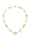 MARCO BICEGO WOMEN'S LUNARIA 18K YELLOW GOLD & WHITE MOTHER-OF-PEARL NECKLACE,400095688622
