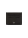 Dunhill Cadogan Leather Card Case In Black