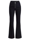 A.L.C WOMEN'S RAY FRONT-ZIP FLARE PANTS,0400011412115