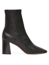 Loeffler Randall Elise Napa 75mm Slim Ankle Booties In Black