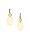 Ippolita Women's Classico 18k Yellow Gold Crinkle Snowman Drop Earrings