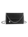 Stella Mccartney Women's Mini Falabella Crossbody Bag In Black