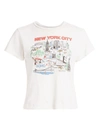 RE/DONE NEW YORK CITY GRAPHIC TEE,400011396980