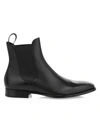 DUNHILL ELEGANT CITY LEATHER CHELSEA BOOTS,400011477711