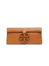 TORY BURCH MILLER LEATHER CLUTCH,0400011414314