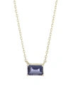 KALAN BY SUZANNE KALAN 14K YELLOW GOLD & IOLITE PENDANT NECKLACE,400011444565