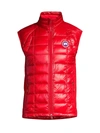 Canada Goose 'hybridge(tm) Lite' Slim Fit Packable Quilted 800-fill Down Vest In Red