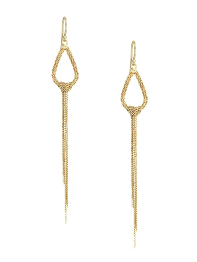 Amali Women's Stardust 18k Yellow Gold Tassel Earrings