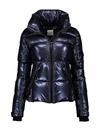 Sam Freestyle Metallic Down Nylon Puffer Jacket In Moonlight